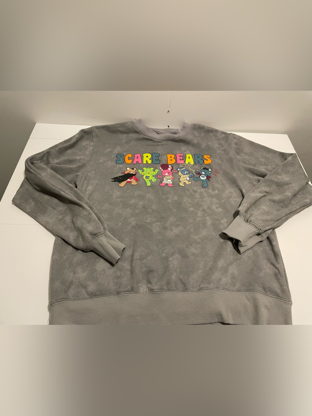 Care Bears x Universal Monsters Halloween Scare Bear Graphic Crewneck Sweatshirt